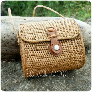 wallet sling bags rattan grass full handwoven handmade design 